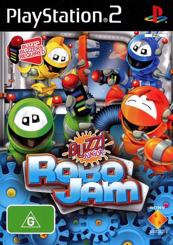 Buzz! Junior: Robo Jam box art for Playstation 2